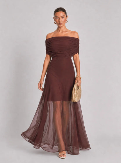 Grace One Shoulder Maxi Dress