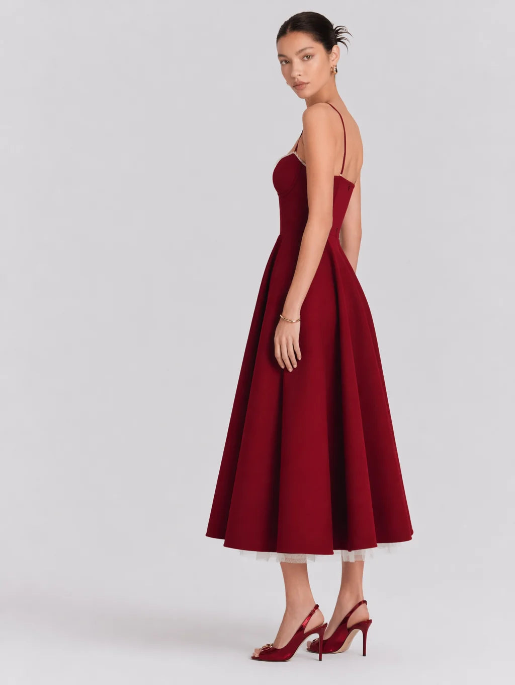 Harper Corset Midi Dress