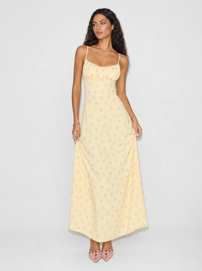 Sasha Ditsy Floral Maxi Dress