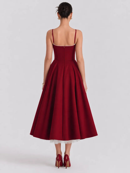 Harper Corset Midi Dress