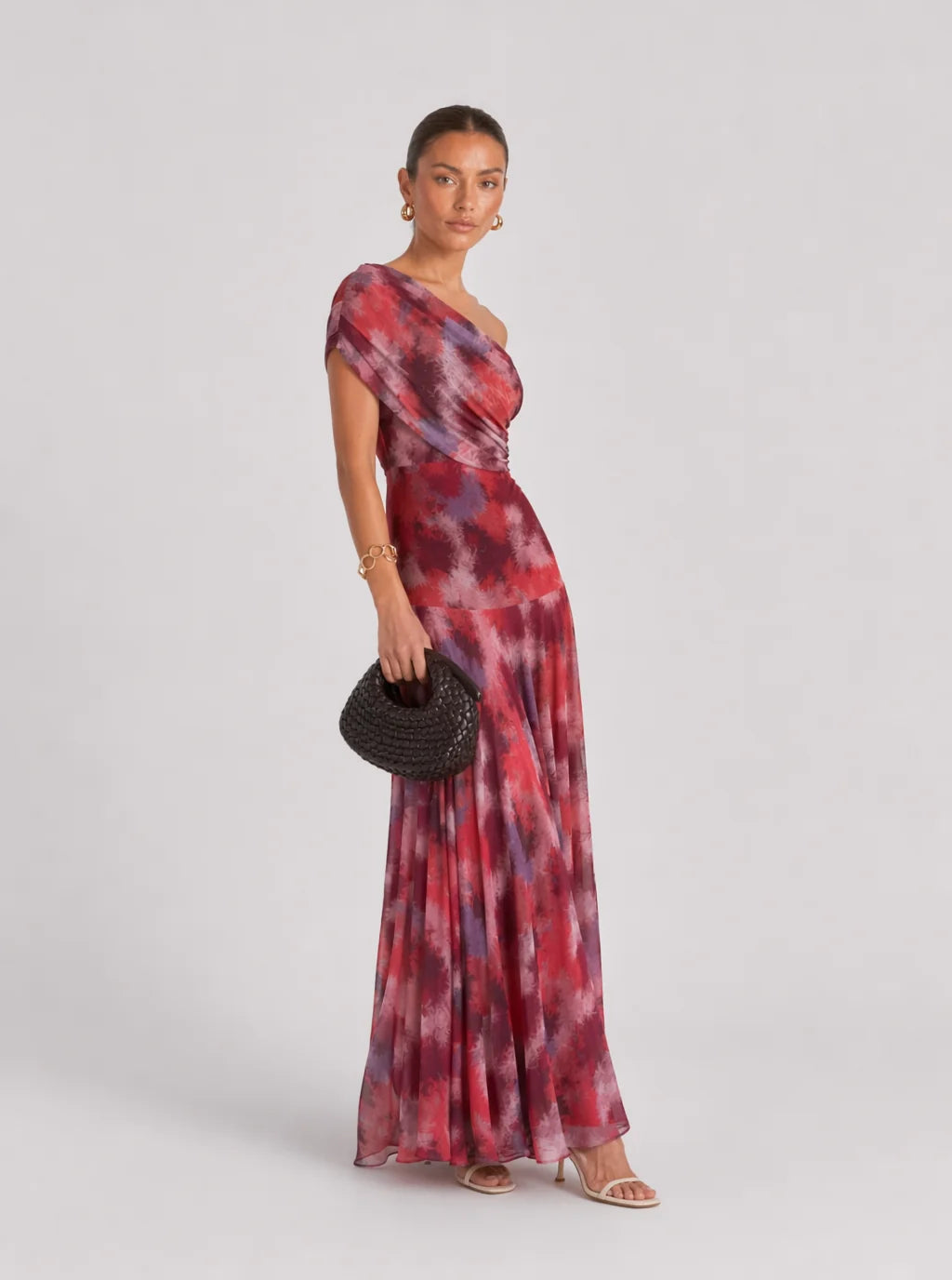 Grace One Shoulder Maxi Dress