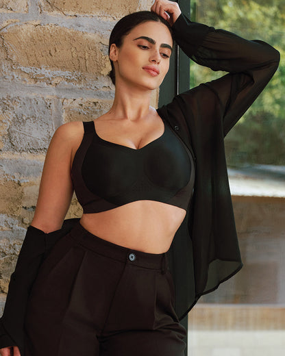 bra Invisible Wide-Band Wireless Support Bra