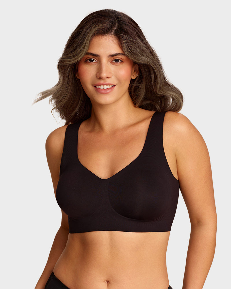 Lifting Wire-Free Antibacterial Jelly Bra
