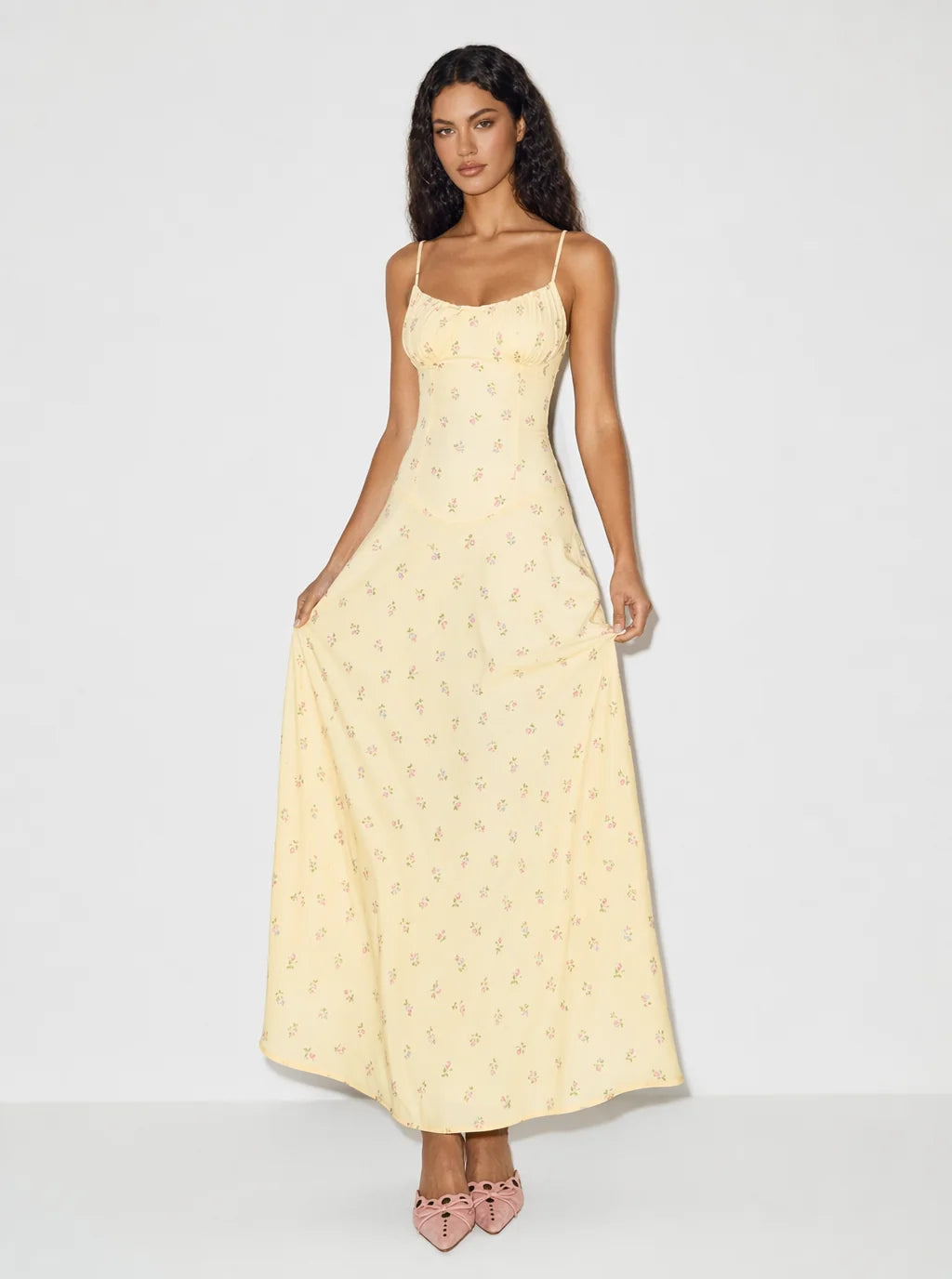 Sasha Ditsy Floral Maxi Dress